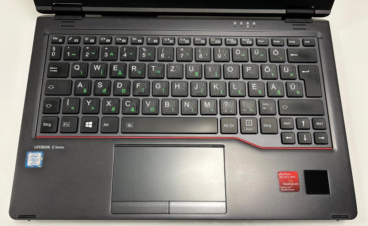 Fujitsu LIFEBOOK U729X 2- in- 1forgathat&oacute;, &eacute;rintőkijelző